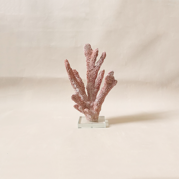 Coral Resin Decor Peach