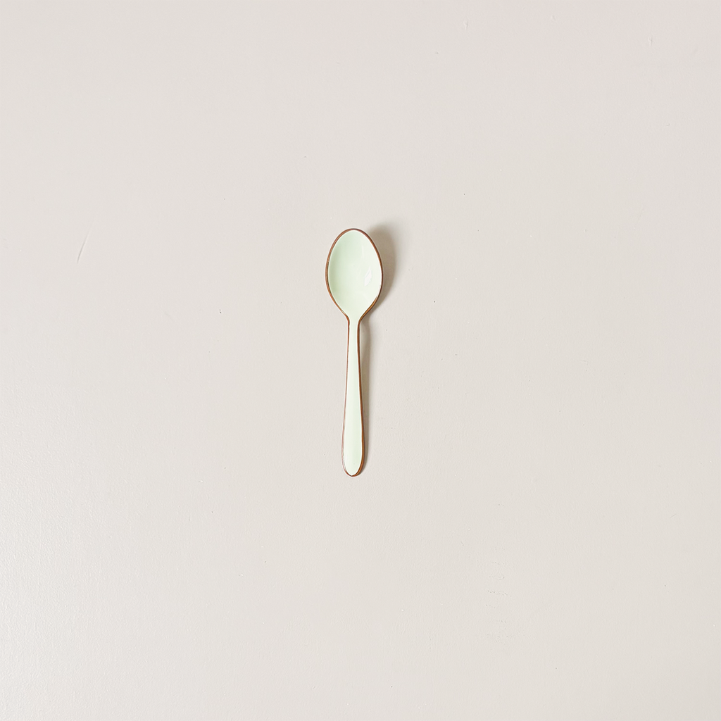 Enamel Canapé Spoon