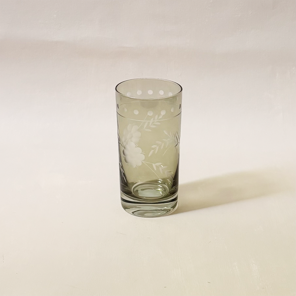 Etched Botanical Highball
