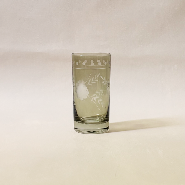Etched Botanical Highball