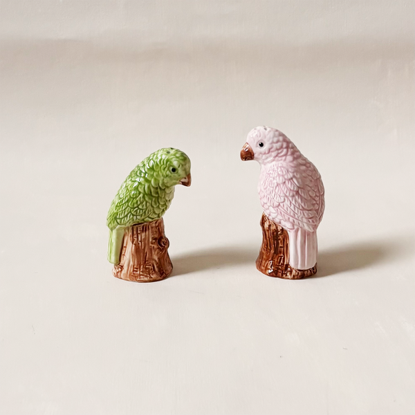 Parrot Salt & Pepper Shaker Set