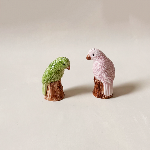Parrot Salt & Pepper Shaker Set