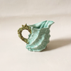 Stoneware Shell Shaped Pitcher