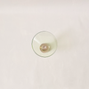 Two Tone Martini Glass Green