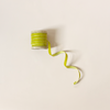 Velvet Ribbon With Metallic Edge Chartreuse