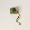 Velvet Ribbon With Metallic Edge Pine