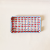 Woven Paper Rope Tray Blue & Natural