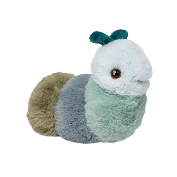 Silas Blue Caterpillar Stuffed Animal