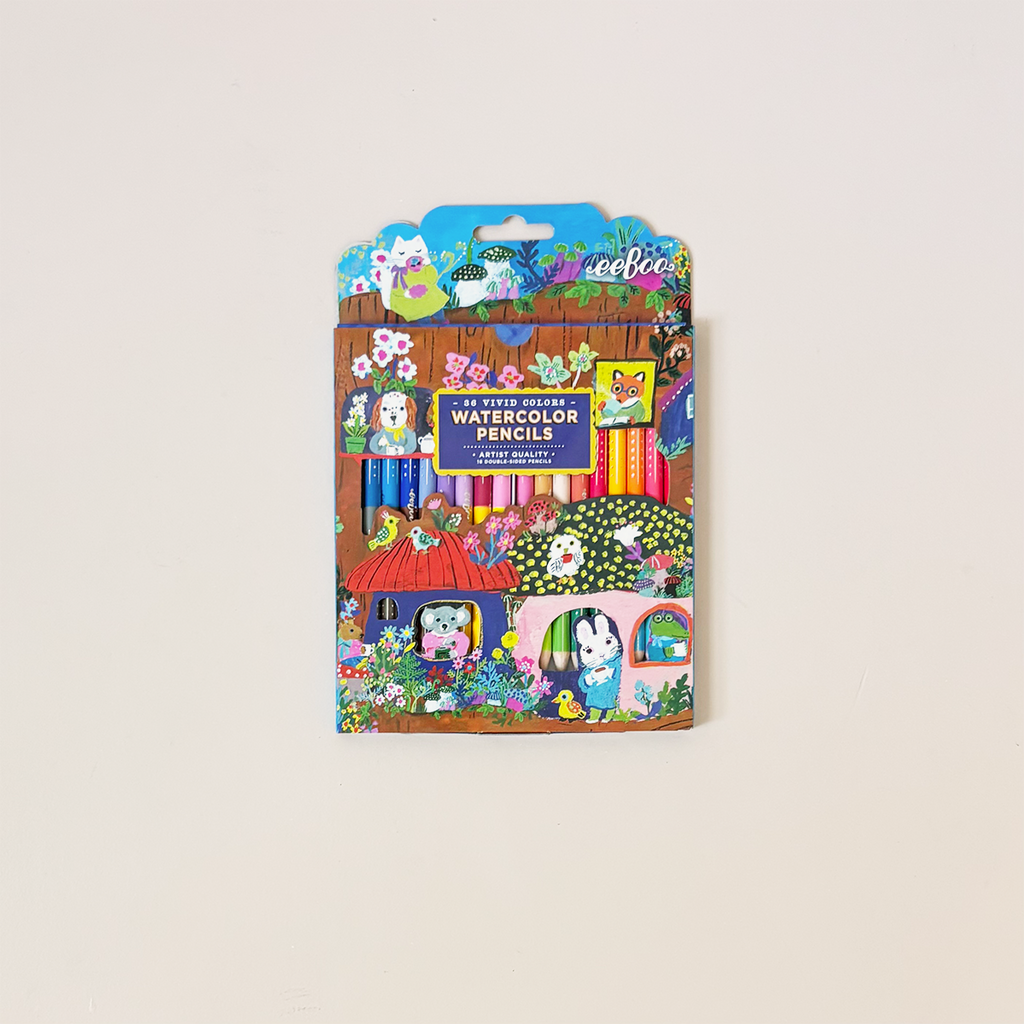 Yumi's Mushrooms 18 Double Sided Watercolor Pencils