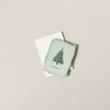 Petite Merry Christmas Tree Note Card Set/4