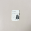 Petite Snowy Trees Happy Holidays Note Card Set/4