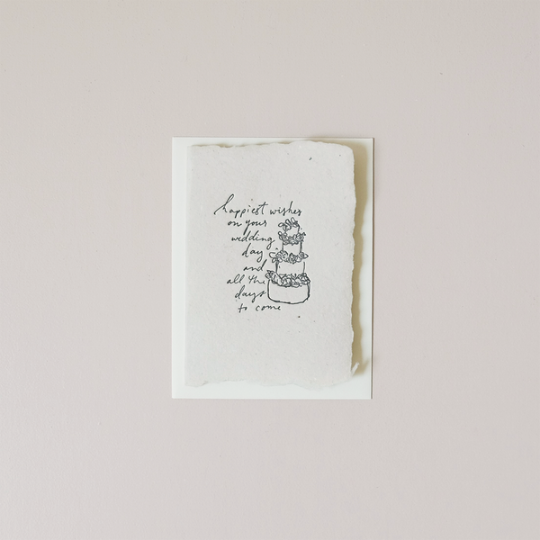 Wedding Cake Note Card