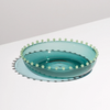 Pearl Platter Teal & Jade