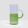 Two Toned Pitcher Lilac & Green