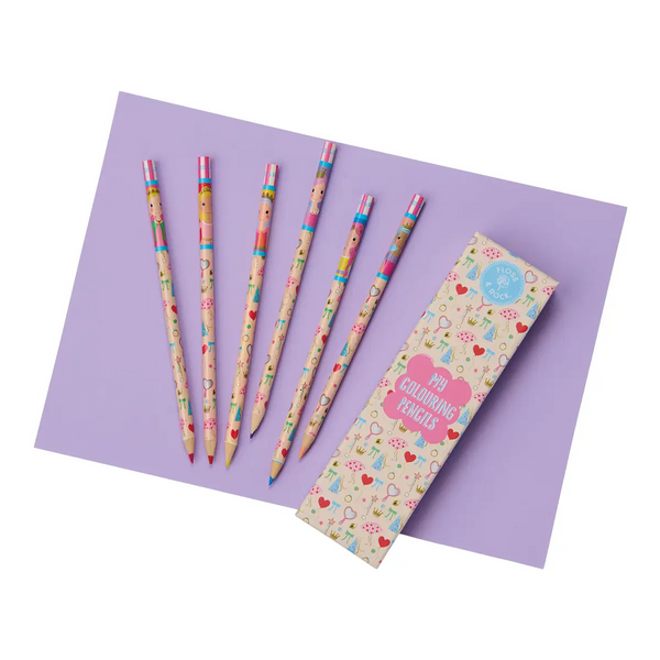 Princess Colored Pencils