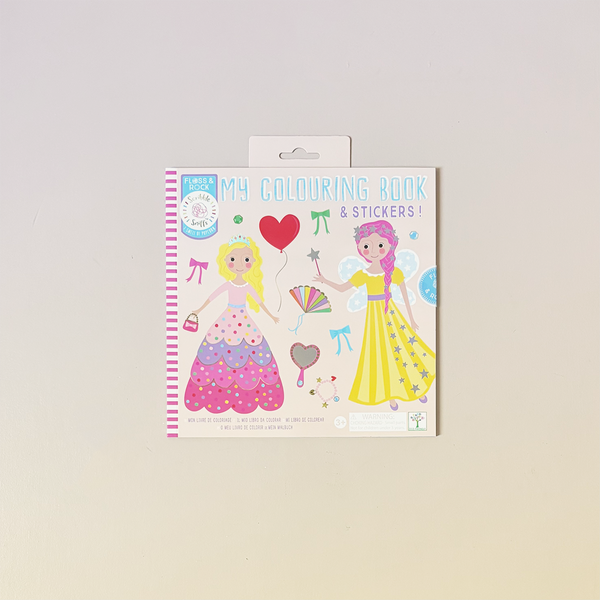 Princess Scribble Sniff Coloring Book