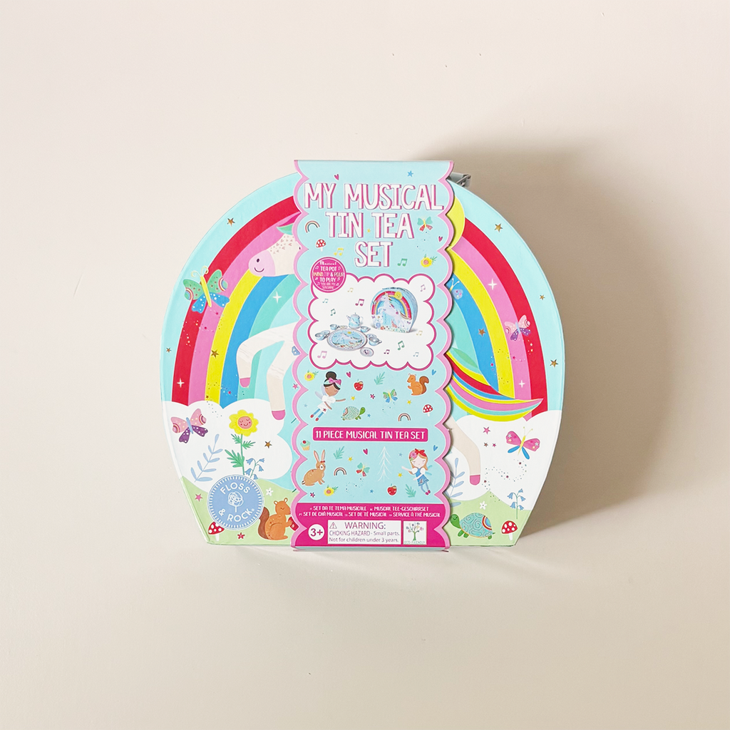 Rainbow Fairy 11pc Musical Tea Set