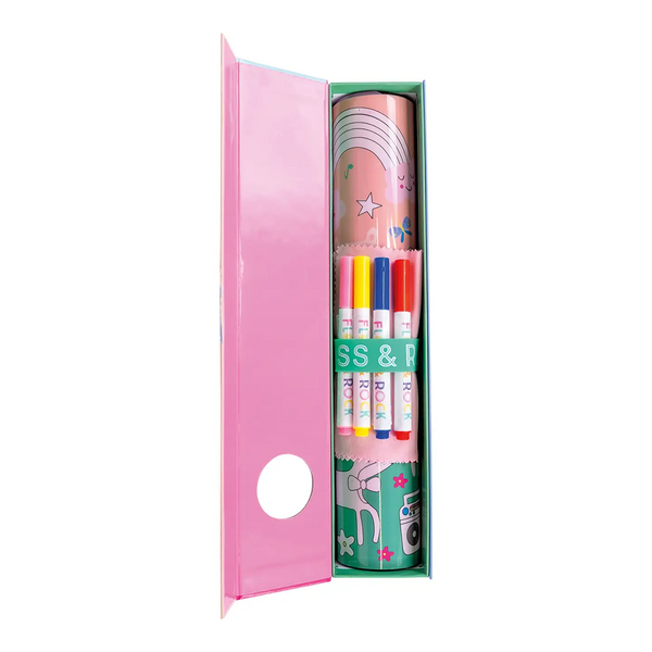 Rainbow Fairy Coloring Fun & Games Mat