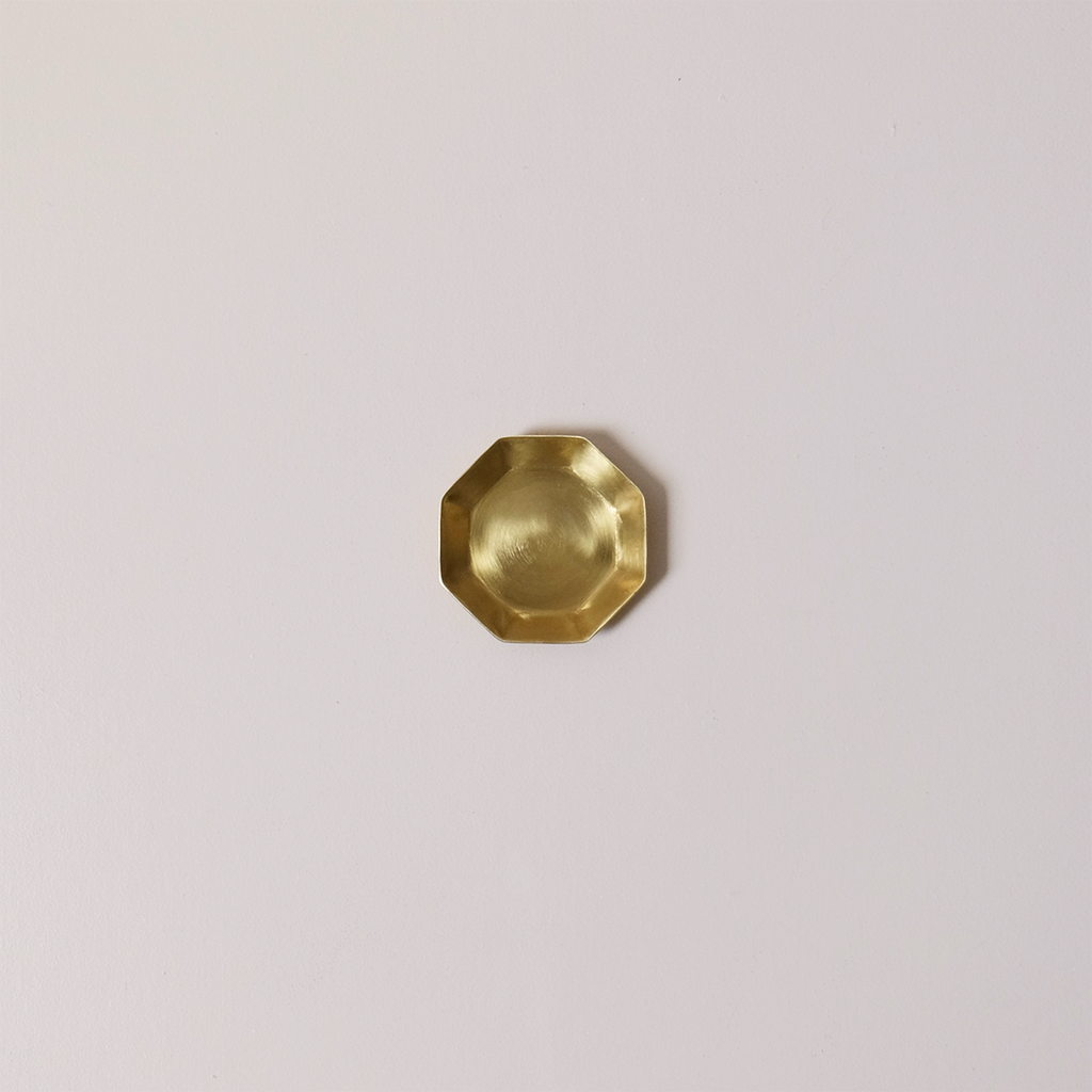 Brass Octagon Plate X-Small