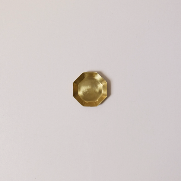 Brass Octagon Plate X-Small
