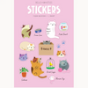 Cats Clear Stickers