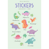 Dinosaur Clear Stickers