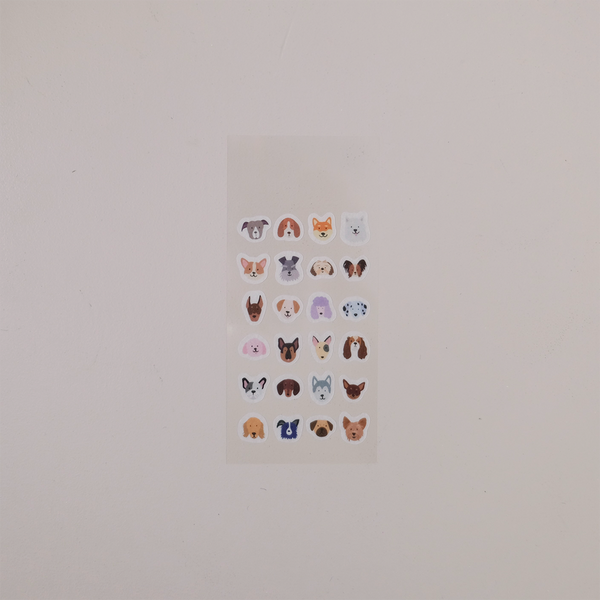 Dogs Little Washi Stickers