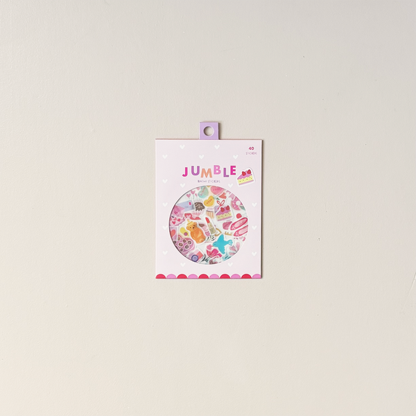 Love Jumble Washi Stickers