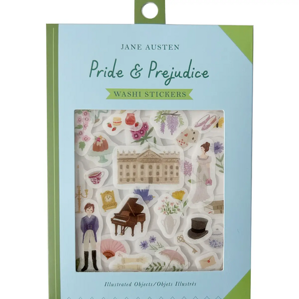Pride & Prejudice Washi Stickers