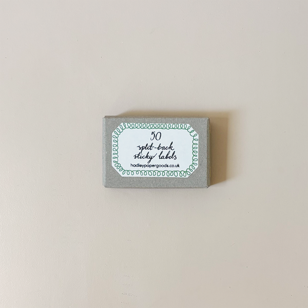 Small Loopy Green Labels