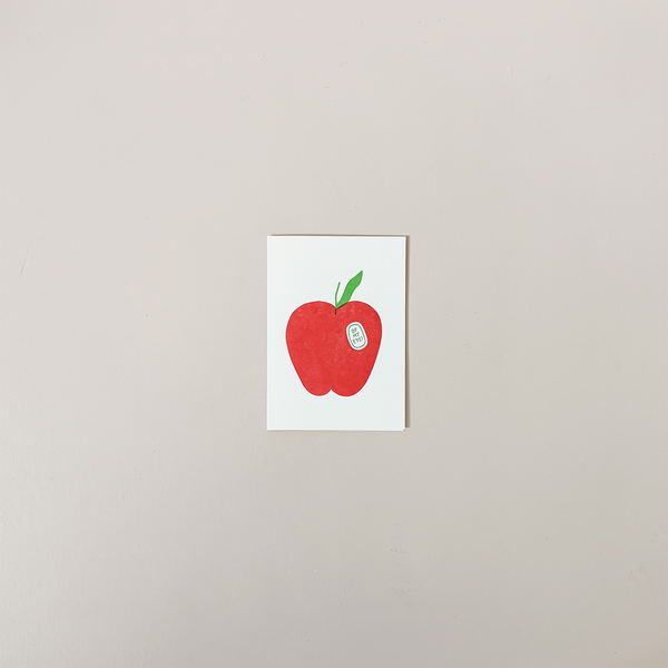 Apple Of My Eye Note Card