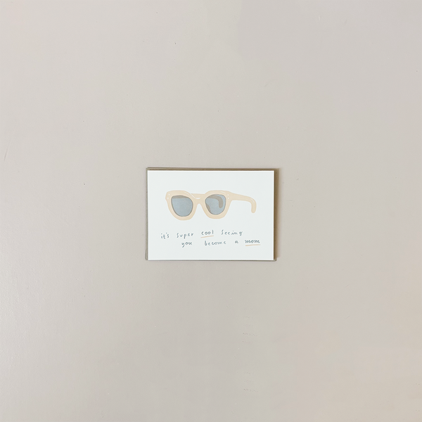Super Cool Seeing You Note Card