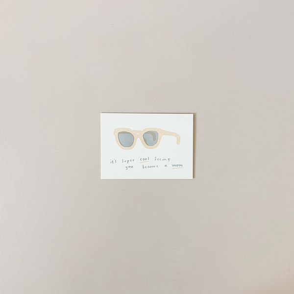 Super Cool Seeing You Note Card