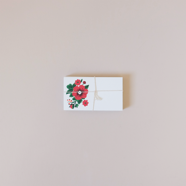 Holiday Florals Mini Card Set