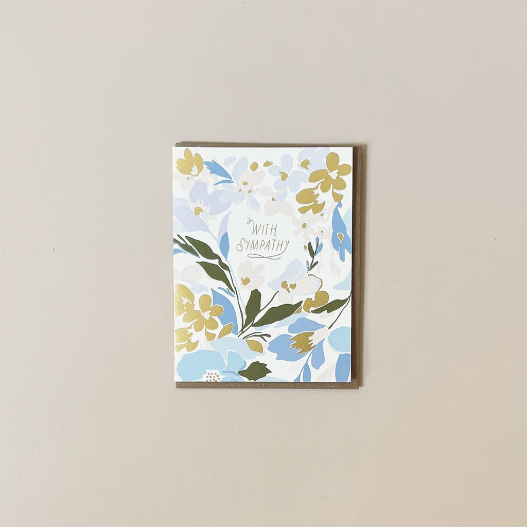 Blues With Sympathy Note Card