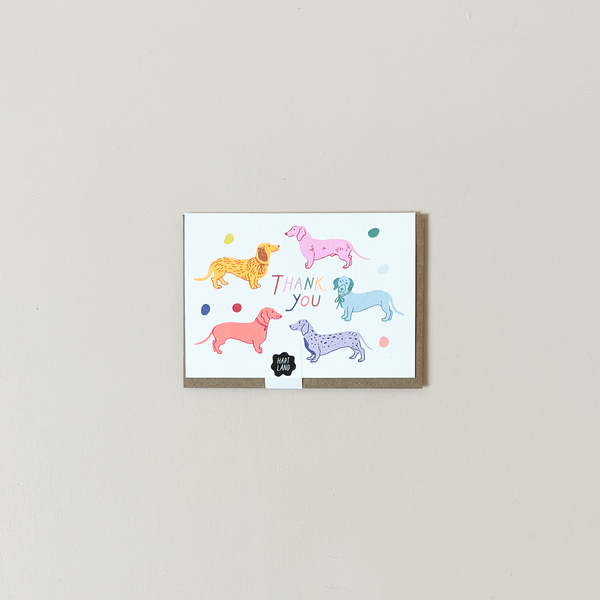 Thank You Pups Note Card