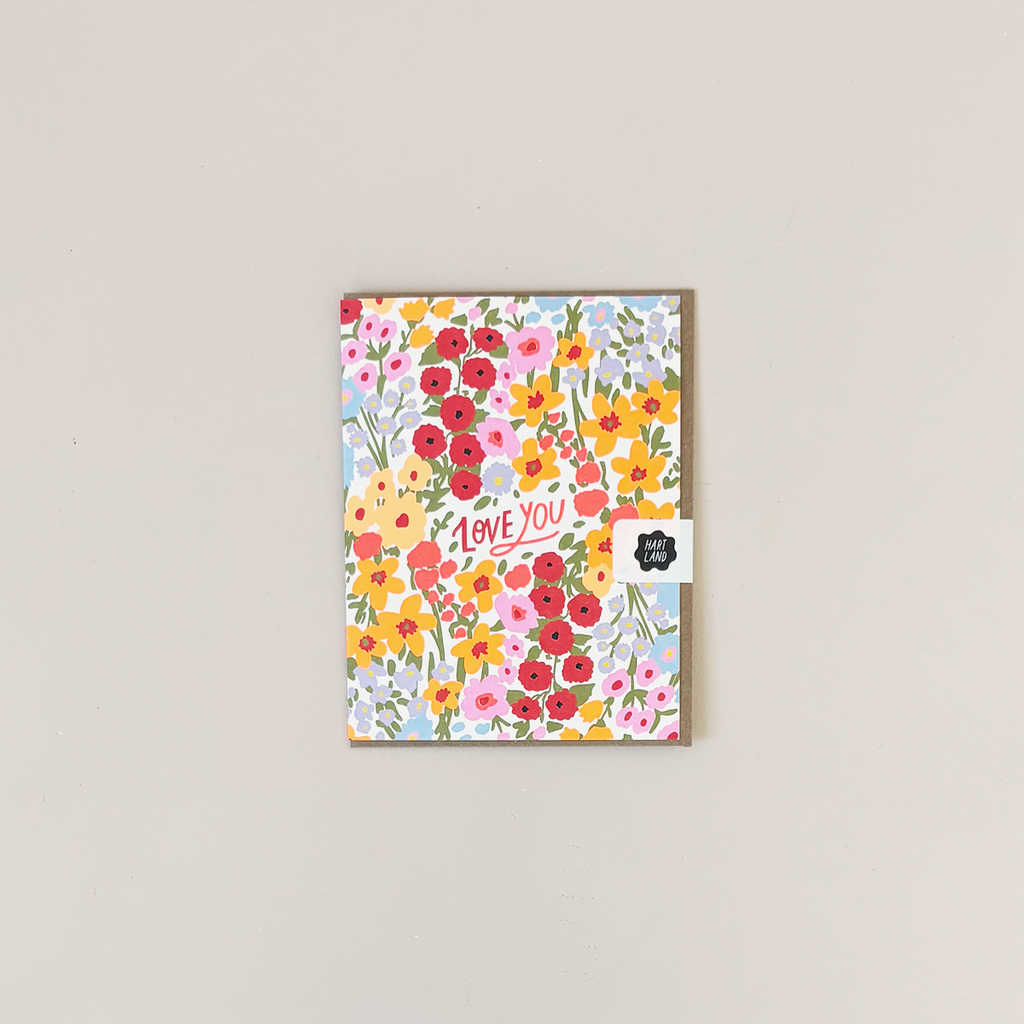 Love You Anna's Garden Note Card