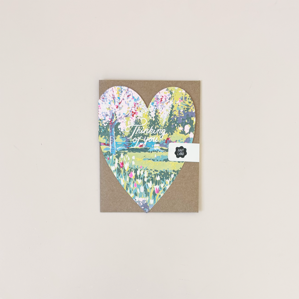 Thinking of You Heart Note Card