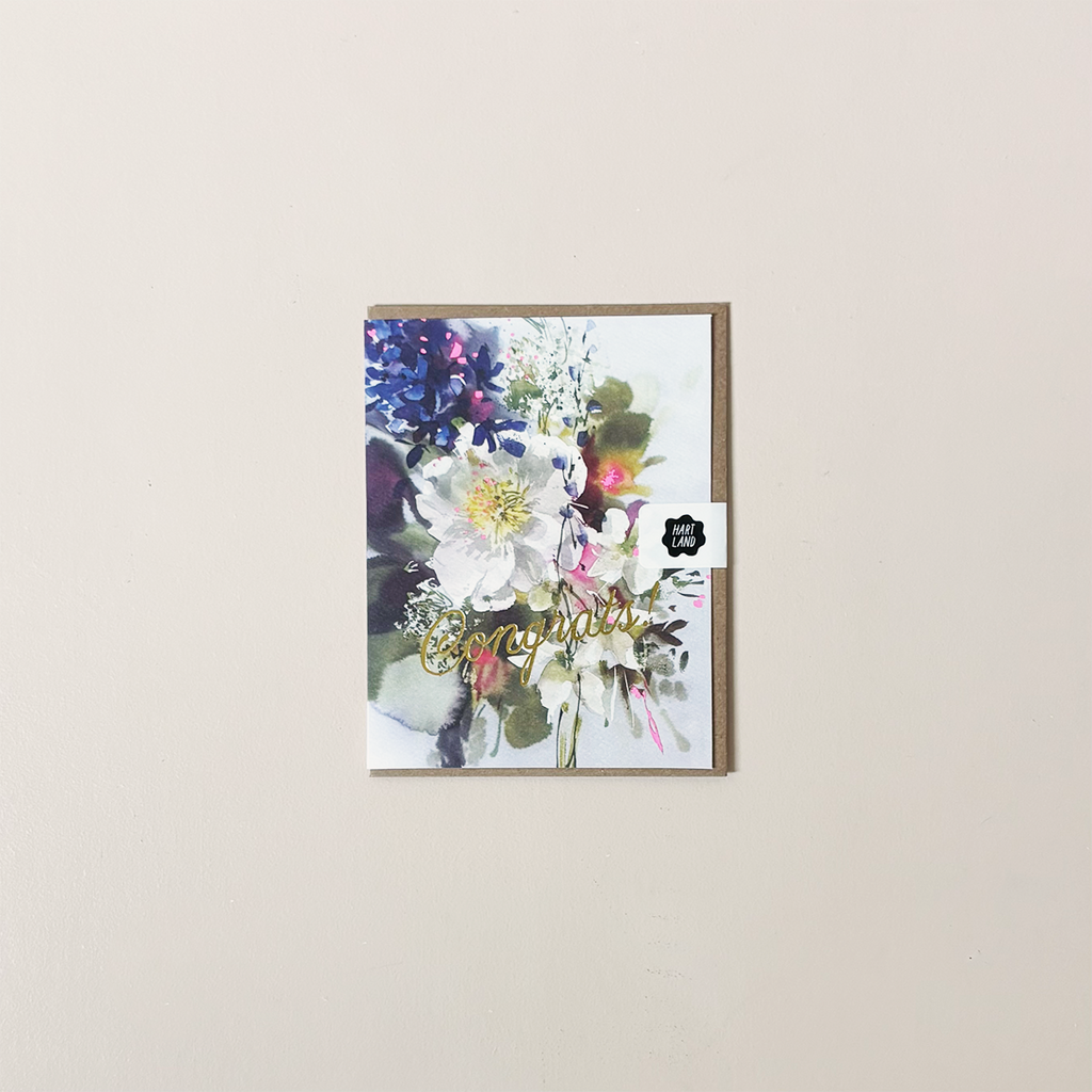 Congrats Bouquet Note Card