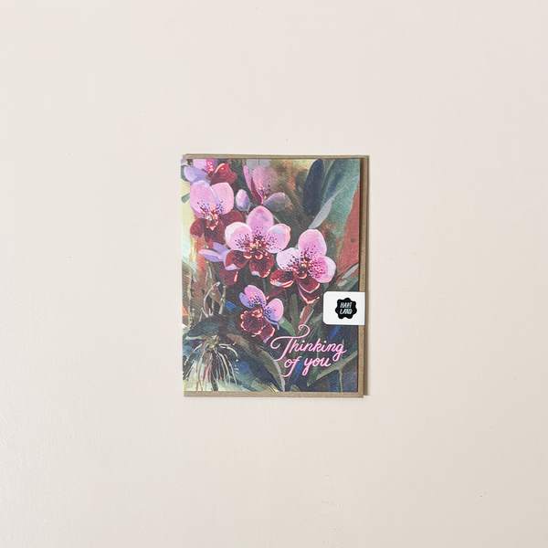 Thinking of You Orchids Note Card