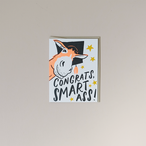 Smart Ass Note Card