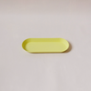 Steel Oval Tray Yellow