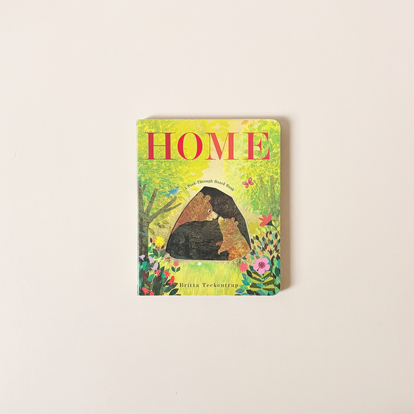 Home: A Peek Through Board Book