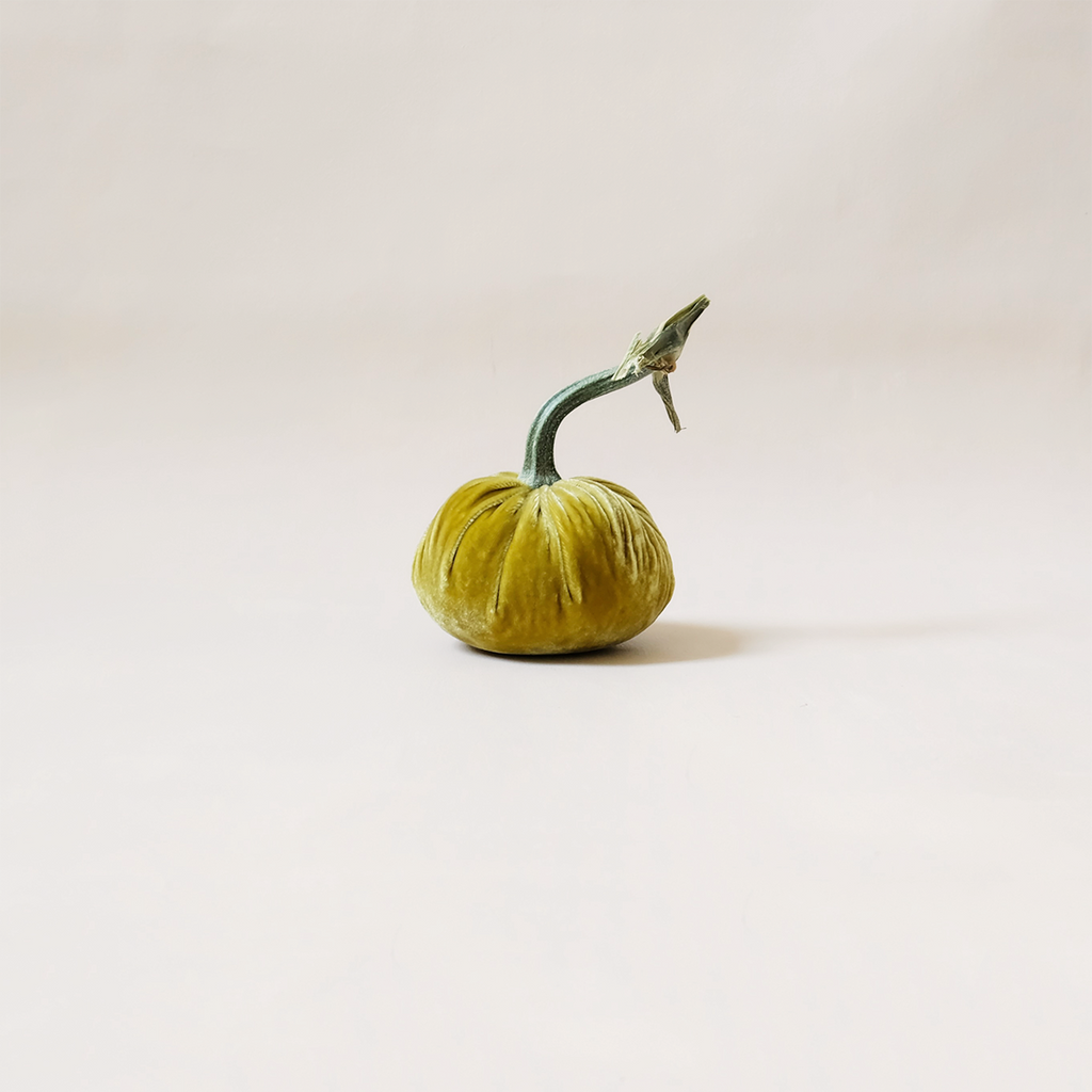 Silk Velvet Pumpkin Leaf