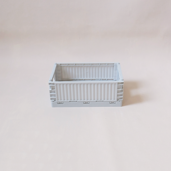 Foldable Store Crate Small, Off White