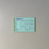 2026 Notebook Calendar Mint