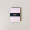 Mini Wave Notepad Pink + Evergreen