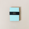 Mini Wave Notepad Sky + Tangerine