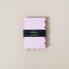 Scallop Notepad Lilac + Hot Pink