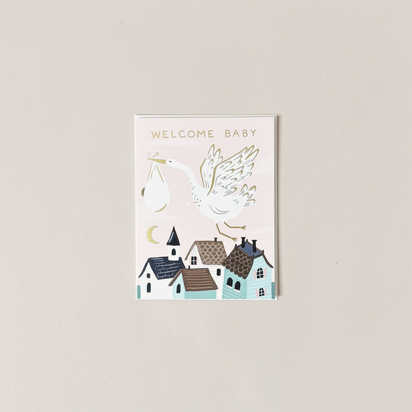Stork Note Card